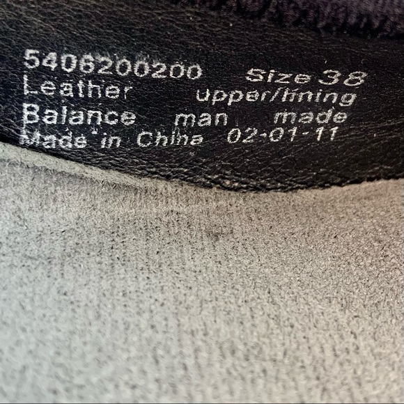 Dansko Black Kiki Nubuck Leather Z Strap Mary Jane Clogs, size 38 7.5 8 - Picture 5 of 11